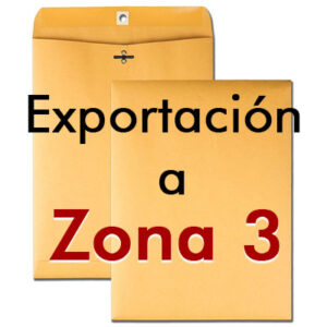 Exportación a Zona 3 (Resto de América y Caribe)